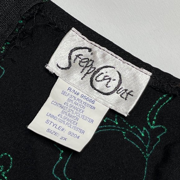 Steppin Out Green Sequence Dress Plus Size - Picture 14 of 14